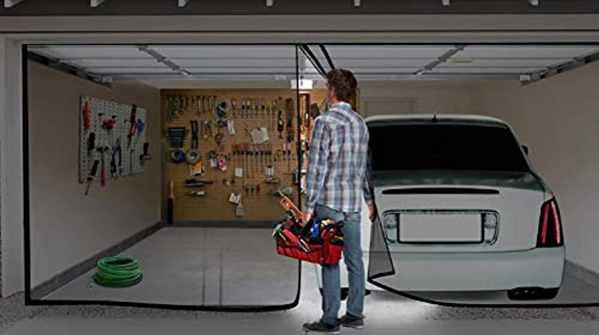 Jobar's 82-4869 2 Car Garage Screen Enclosure Door - Walmart.com