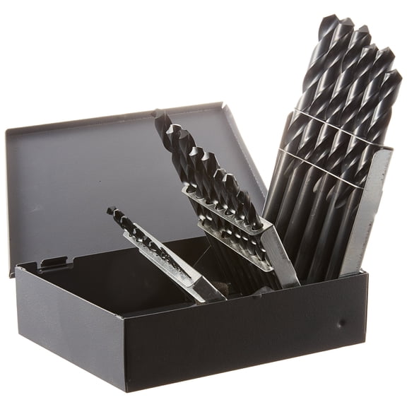 Jobber Dril Set, 25 Pc, Metric, Hss, 118 Deg CA3
