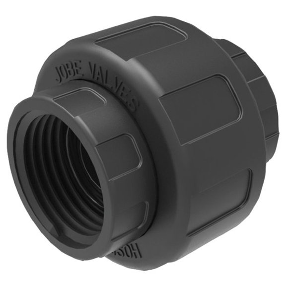 Jobe Valves J-ADF100 3/4 Inch Nylon Garden Hose Swivel Adapter Union Fitting