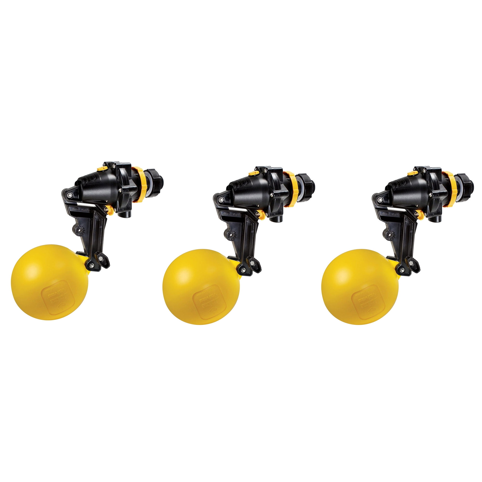 Jobe Valves JTPV1DLT Topaz Long Tail Water Tank Float Valve, 1 Inch (3 Pack)