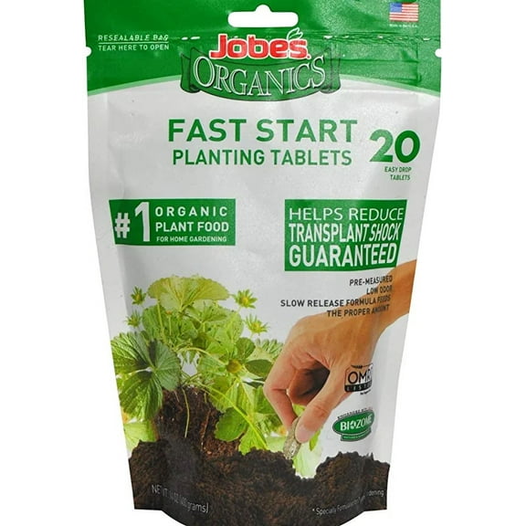 Jobe's 07920 Fast Start Fertilizer Tablet, 20, natural