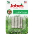 thumbnail image 1 of Jobe's Fern & Palm Indoor Fertilizer Food Spikes - 2 Packs of 30-Pack 5101, 1 of 5