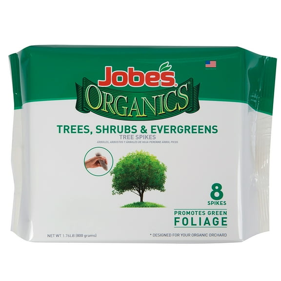 Jobe's Organic 8ct. Tree, Shrub, and Evergreen Spike