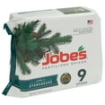 thumbnail image 1 of Jobe's Slow Release Evergreen Fertilizer Spikes, 9 Count, 1 of 11