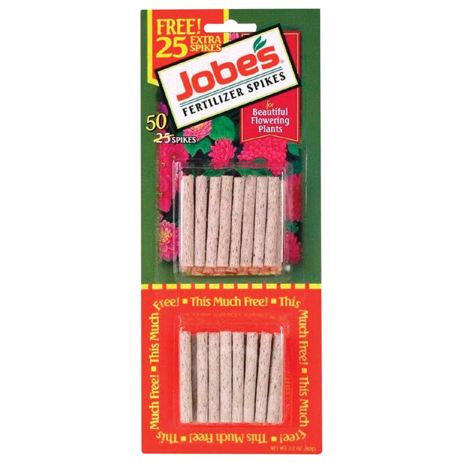Jobes Fertilizer Spikes for Flowering Plants, 10104 Time Release