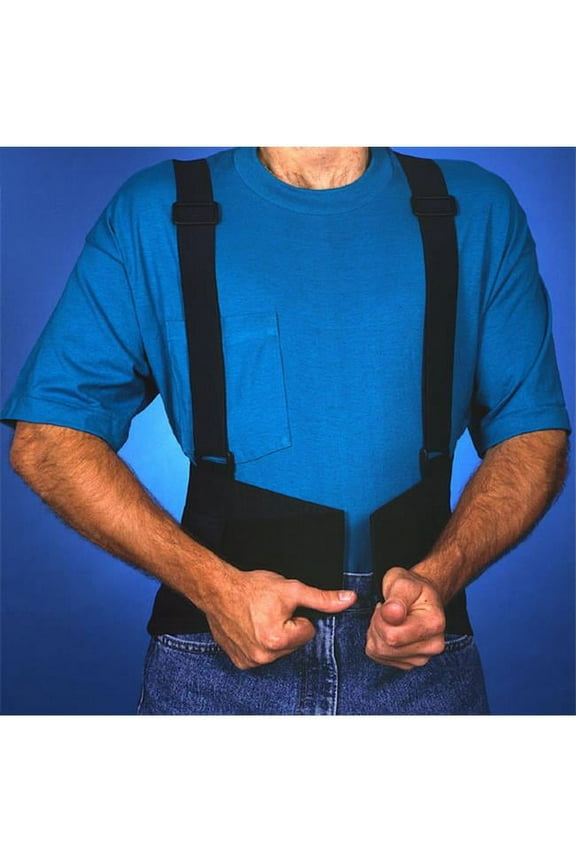 Jobri BetterBack Industrial Action Belt with Sewn-in Suspenders, X-LARGE