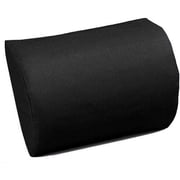 Jobri BetterBack Large Half Lumbar Roll, Black