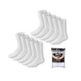 thumbnail image 1 of Jobsite 10-Pair Comfort Top Full Cushion Reinforced Foot Men's Crew Socks (White), 1 of 1