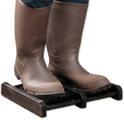 Jobsite Boot Scraper - Outdoor Shoe Scrubber Cleaner Brush