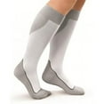 thumbnail image 1 of Jobst 7528912 Sport Sock Knee Closed Toe 15-20, Black and Gray, Large, 1 of 1