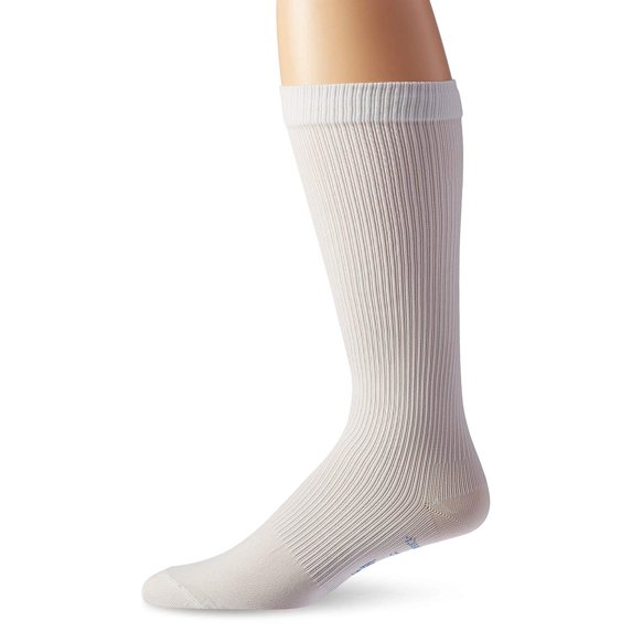 Jobst 8-15mmHg Men Knee High White Small - 110331