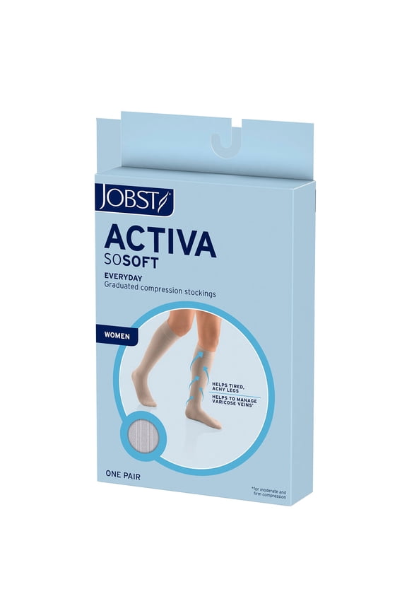 ACTIVA SoSoft Compression Socks Brocade - 15-20mmHg Sand X-Large
