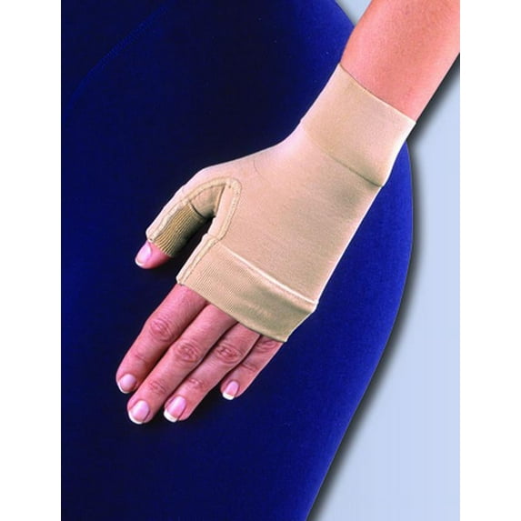 Jobst Bella-Lite 20-30 mmHg Lymphedema Compression Gauntlet Beige Medium