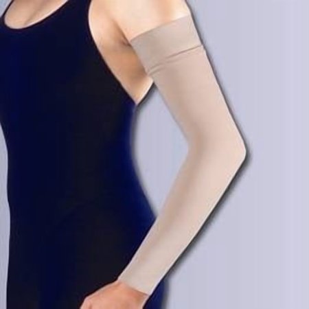 Jobst Bella-Lite 15-20 mmHg Lymphedema Compression Armsleeve w/Band Beige Medium Long