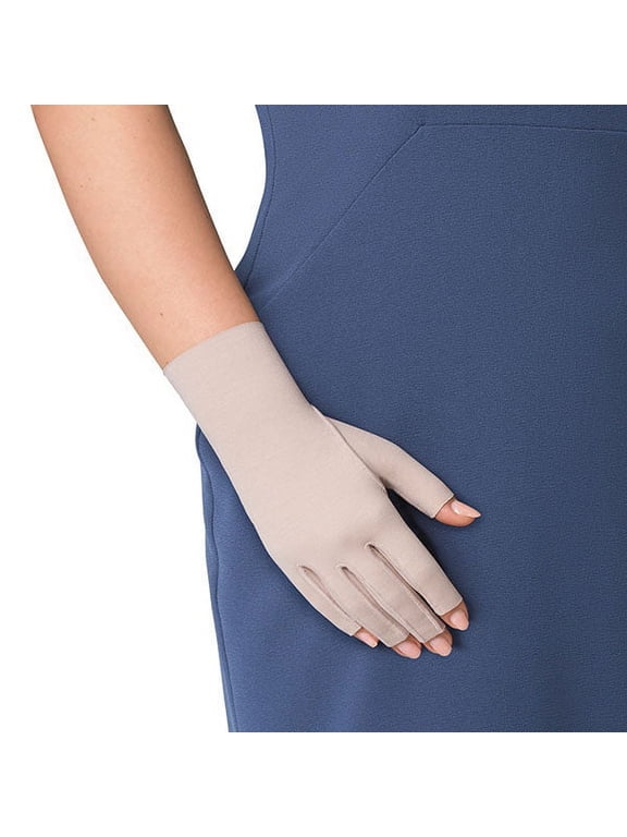 Bella Lite 20-30 mmHg Lymphedema Compression Glove Beige 4