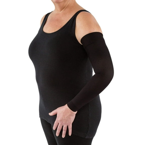 Jobst Bella Strong 30-40mmHg Lymphedema Compression Armsleeve Black 3 Long