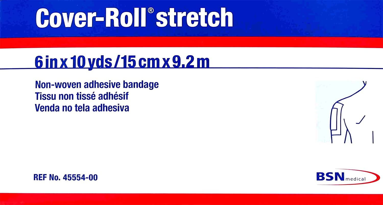 Jobst Cover-Roll Stretch Non-Woven Bandage, 6" x 10 Yd.