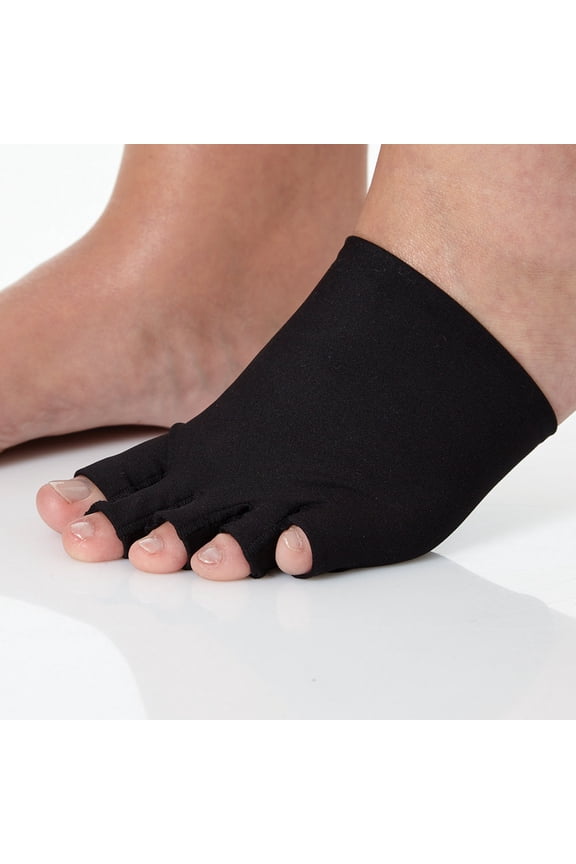 FarrowWrap Compression Wrap, Toe Cap, 15-20mmHg / Black / X-Small