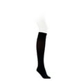 thumbnail image 1 of Jobst Opaque 15-20 Closed Toe Knee High Compression Stockings Black Large Petite, 1 of 2