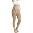 thumbnail image 1 of Jobst Opaque Closed Toe Maternity Pantyhose - 20-30 mmHg Caramel Small, 1 of 4