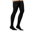 thumbnail image 1 of Jobst Opaque Closed Toe Maternity Thigh Highs w/Top Band - 20-30 mmHg Navy Small, 1 of 3