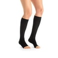 thumbnail image 1 of Jobst Opaque Open Toe Maternity Knee Highs - 15-20 mmHg Black X-Large, 1 of 1