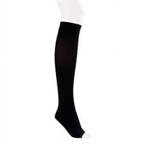 Jobst Opaque SoftFit 20-30 Open Toe Knee High Compression Stockings Black Large