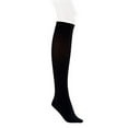 thumbnail image 1 of Jobst Opaque SoftFit 30-40 Closed Toe Knee High Compression Stockings Black Small, 1 of 4