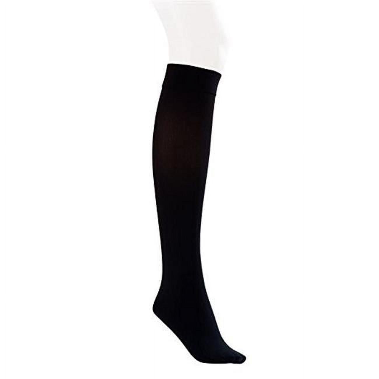 Jobst Opaque SoftFit 30-40 Closed Toe Knee High Compression Stockings Black XLarge Full