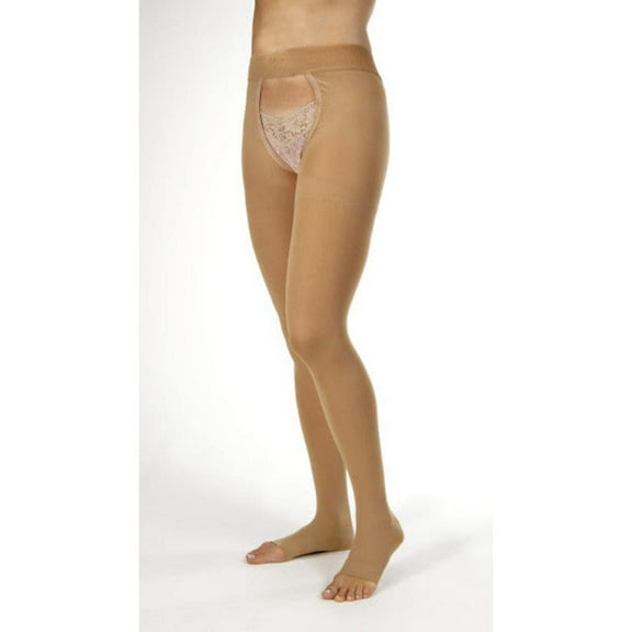 Jobst Relief Open Toe Chap Style Both Legs - 30-40 mmHg Beige Medium