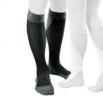Jobst Sport 20-30 Knee High Compression Socks Black/Gray Small