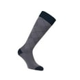thumbnail image 1 of Jobst Style Soft Fit Knee High Socks - 30-40 mmHg Long Argyle Grey Medium, 1 of 1