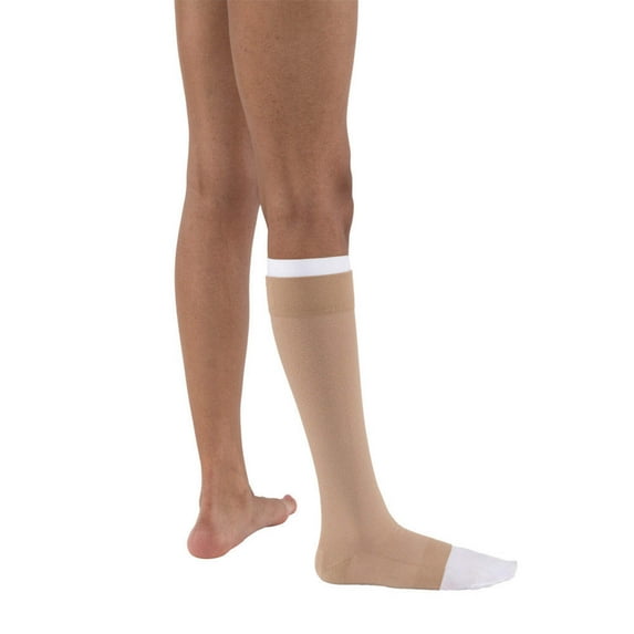 Jobst Ulcercare Open Toe Knee High Stocking and Liners 40 mmHg