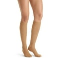 thumbnail image 1 of Jobst UltraSheer 15-20 Closed Toe Knee High Compression Stockings Suntan Large, 1 of 7
