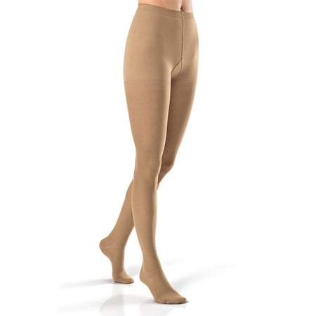 Jobst UltraSheer 30-40 Closed Toe Compression Pantyhose Sun Bronze Xlarge