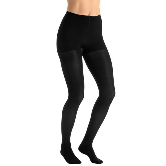 JOBST Women's UltraSheer Waist High Classic 15-20 mmHg Closed Toe, Black Small