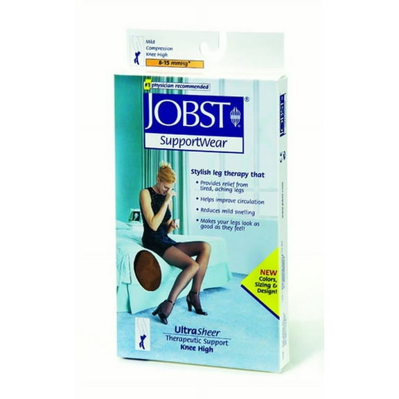 Jobst Ultrasheer Supportwear 8-15 mmHg Knee High Mild Compression Stockings