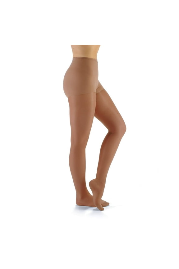 Womens UltraSheer Pantyhose 15-20 mmhg Compression Stockings Supports Hose