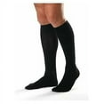 thumbnail image 1 of Jobst for Men Open Toe Ribbed 20-30 Knee High Compression Socks Black Medium, 1 of 3