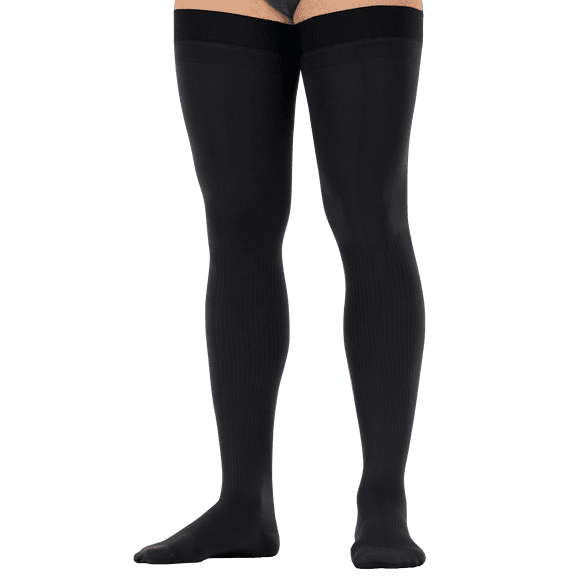 Jobst for Men Thigh Highs w/Dot Band 20-30 mmHg