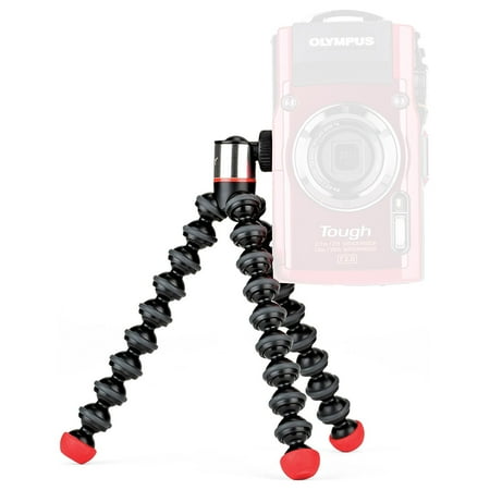 JOBY - Gorillapod Magnetic 325 Tripod - Black/Red/Charcoal