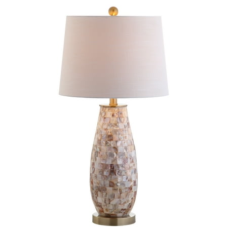 Jocelyn 28" Seashell LED Table Lamp, Natural