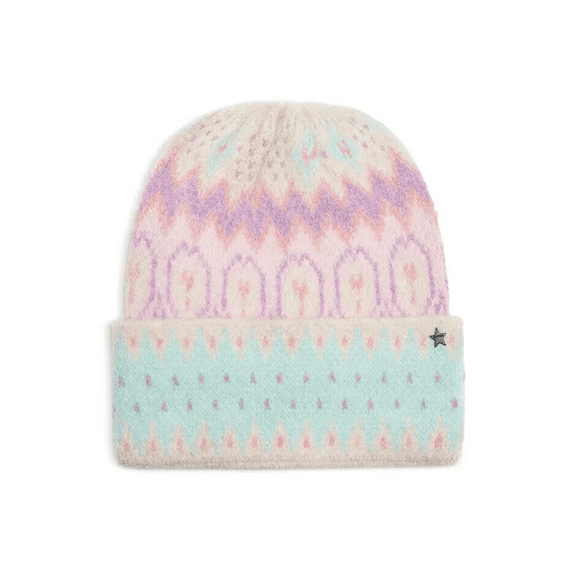 Jocelyn Fair Isle Knit Hat, Pastel Multi, One Size, $65