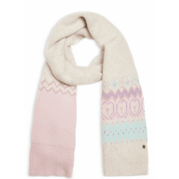 Jocelyn Fair Isle Knit Scarf