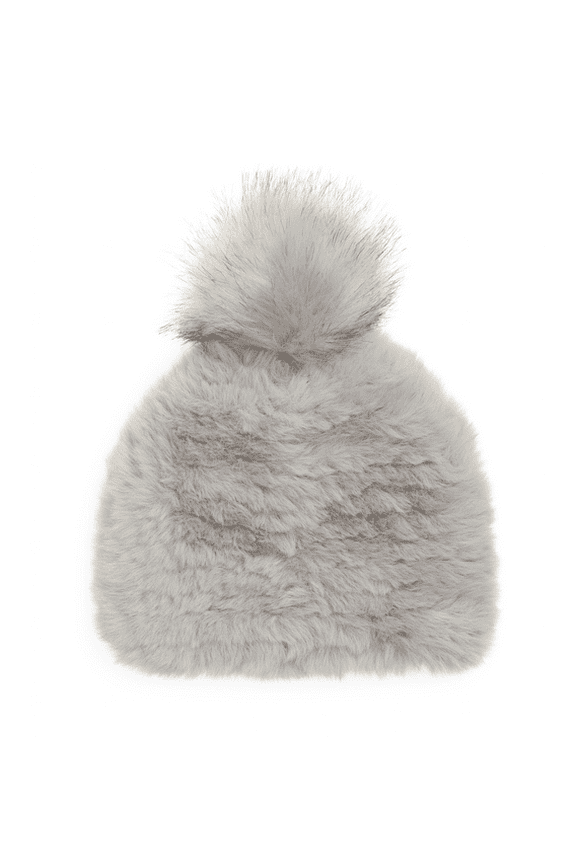Faux Fur Pom Pom Hat