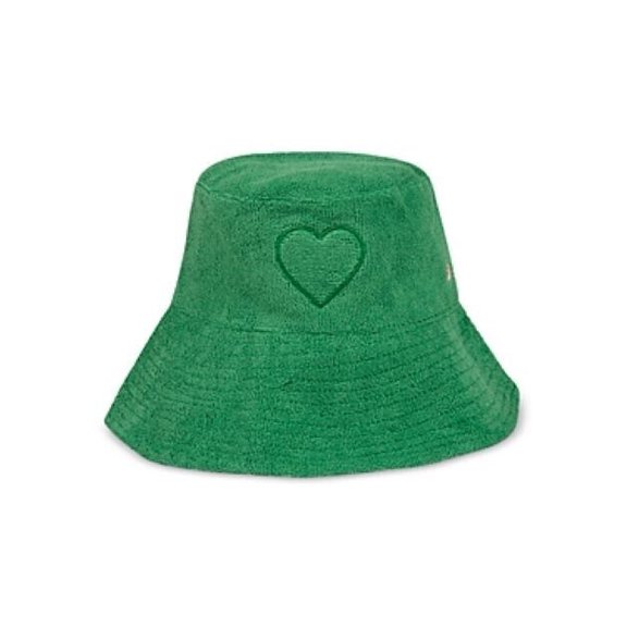 Jocelyn French Terry Bucket Hat Blue Retail $85