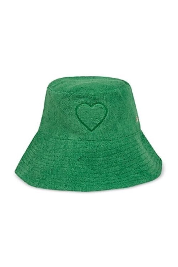 French Terry Bucket Hat Blue Retail $85