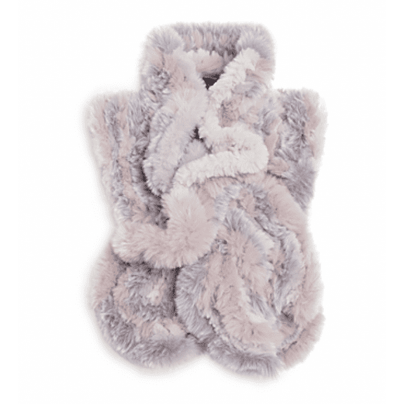 Jocelyn Multi Faux Fur Ruffle Scarf
