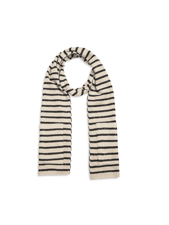 Sequin Striped Scarf