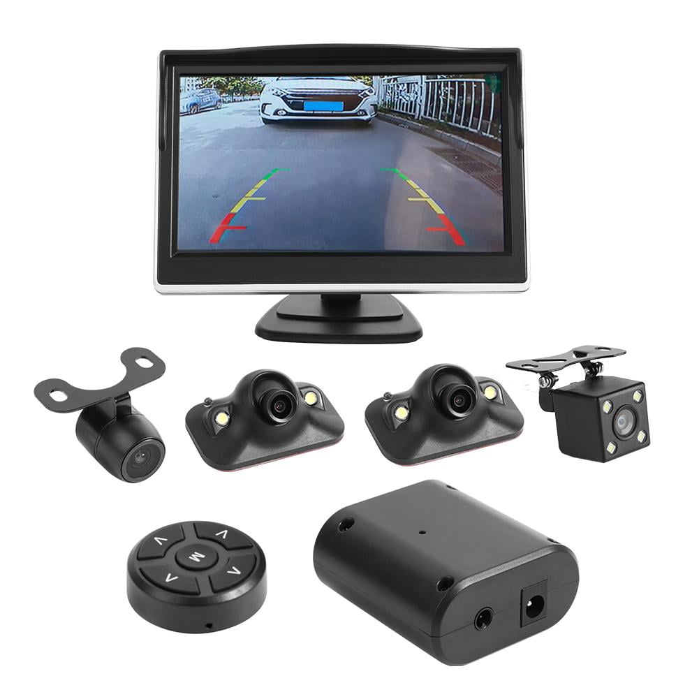 Upgraded 24-Hour 4K 360-Degree Vehicle Camera System With Super Wide Night  Vision For Cars & Trucks (Park & Drive Mode) Built-In Wi-Fi For Mobile  Phone Viewing and Playback - HomeRestored